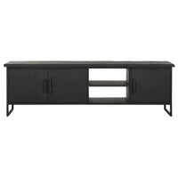 DTP Home Beam 2 TV Stand in Recycled Black Teakwood