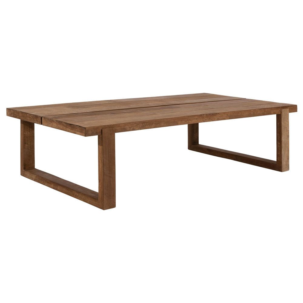  DTP Interiors-DTP Interiors Icon Rectangular Coffee Table in Recycled Teakwood-Brown 037 