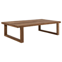 DTP Interiors Icon Rectangular Coffee Table in Recycled Teakwood