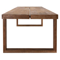 DTP Home Icon Rectangular Dining Table in Recycled Teakwood Finish