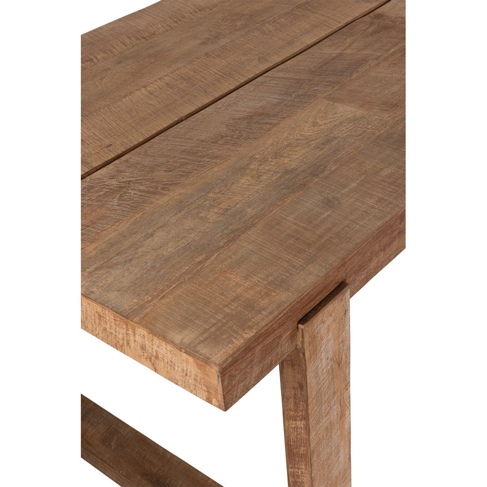 DTP Home Icon Rectangular Dining Table in Recycled Teakwood Finish