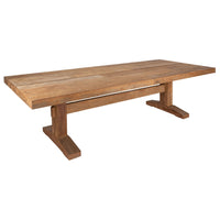 DTP Home Borgo Dining Table in Recycled Teakwood Finish