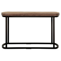 DTP Interiors Castor Bench in Recycled Teakwood