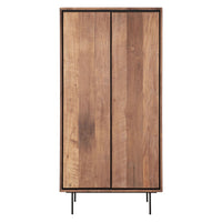 DTP Home Metropole Cupboard in Recycled Teakwood Finish