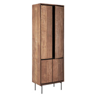 DTP Home Metropole Cupboard in Recycled Teakwood Finish