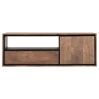 DTP Home Metropole Hanging TV Stand in Recycled Teakwood Finish