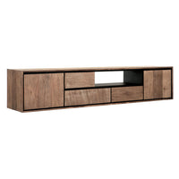 DTP Home Metropole Hanging TV Stand in Recycled Teakwood Finish