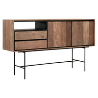 DTP Home Metropole Dresser in Recycled Teakwood Finish