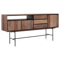 DTP Home Metropole Dresser in Recycled Teakwood Finish