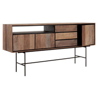 DTP Home Metropole Dresser in Recycled Teakwood Finish