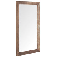 DTP Home Metropole Rectangular Mirror in Recycled Teakwood Finish