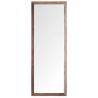 DTP Home Metropole Rectangular Mirror in Recycled Teakwood Finish