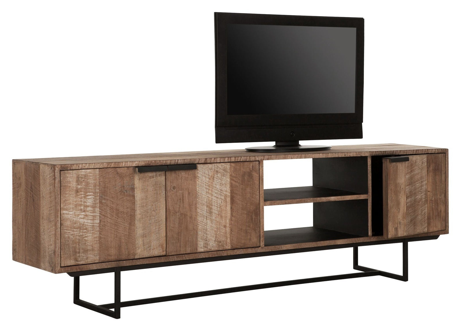 DTP Home No.2 Odeon TV Stand in Recycled Teakwood Finish