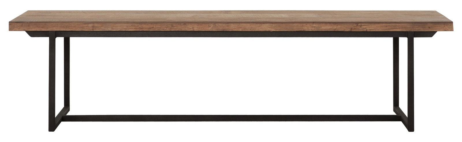 DTP Home Odeon Rectangular Coffee Table in Recycled Teakwood Finish