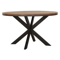 DTP Interiors Odeon Round Dining Table in Recycled Teakwood