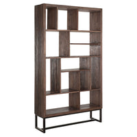 DTP Interiors Timber Bookrack in Mixed Wood