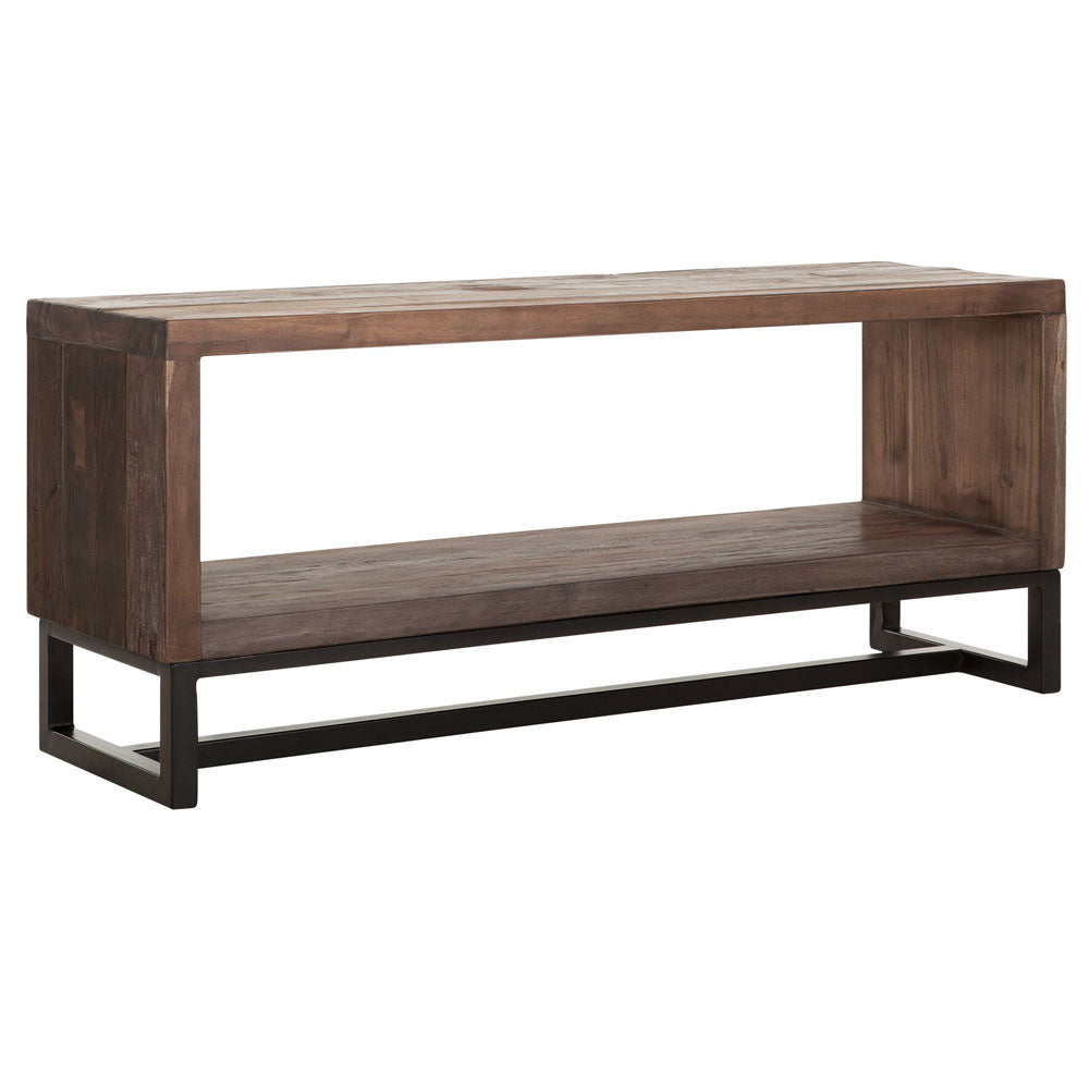  DTP Interiors-DTP Home Timber TV Stand in Mixed Wood-Brown 229 