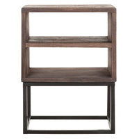 DTP Interiors Timber Night Stand in Mixed Wood