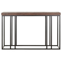 DTP Home Timber Console Table in Mixed Wood