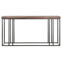 DTP Home Timber Console Table in Mixed Wood