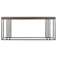 DTP Home Timber Console Table in Mixed Wood