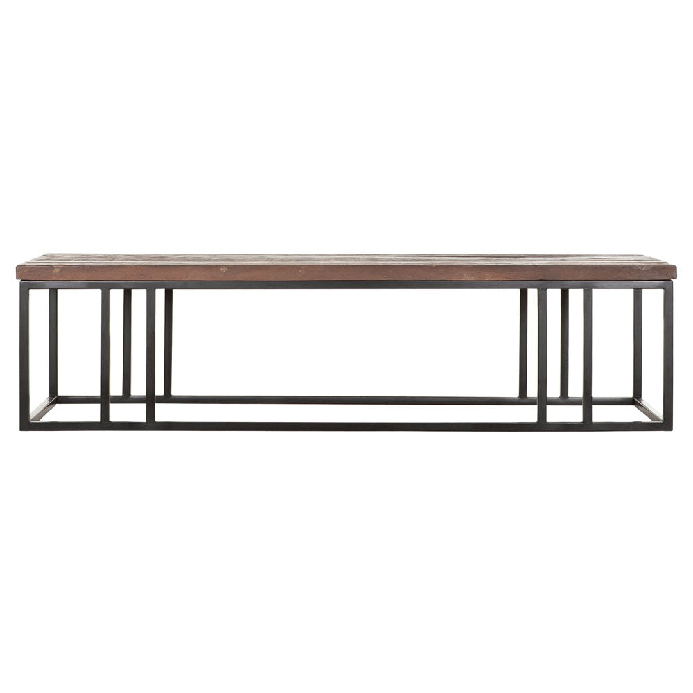 DTP Interiors Timber Rectangular Coffee Table in Mixed Wood