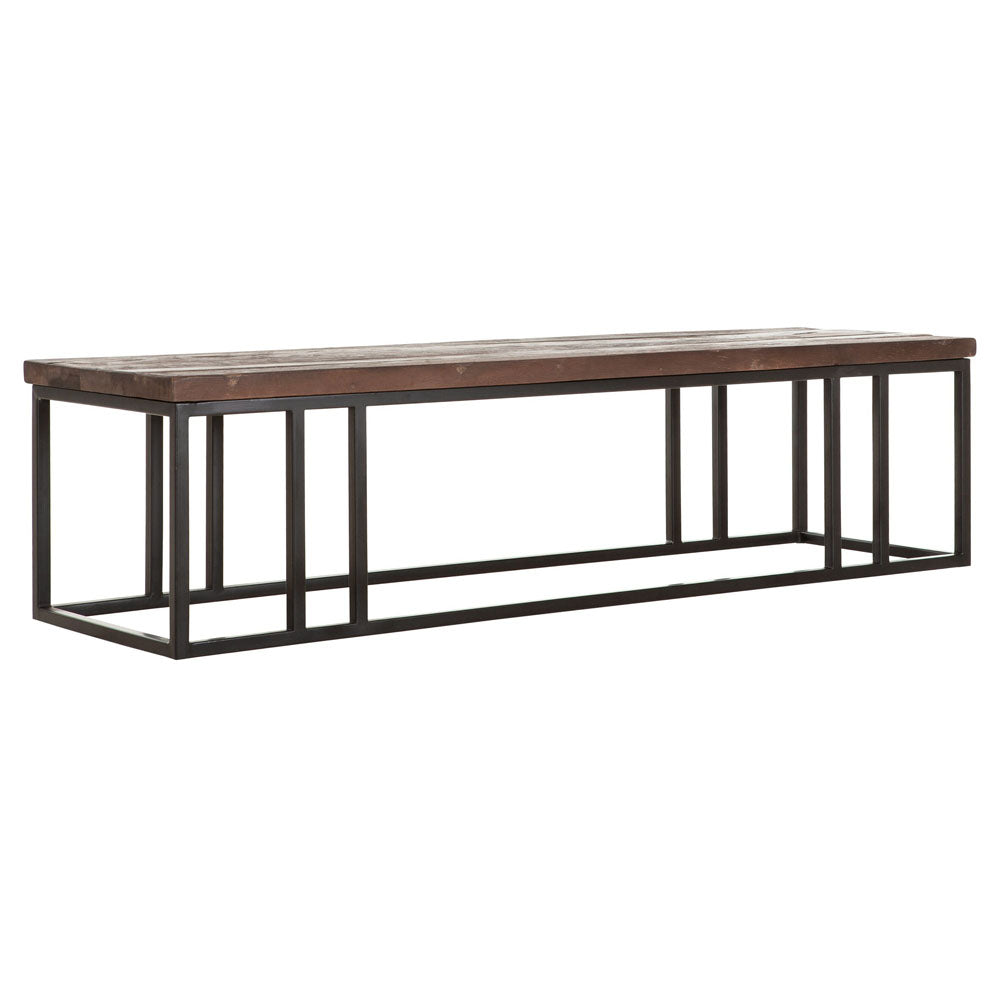 DTP Interiors Timber Rectangular Coffee Table in Mixed Wood