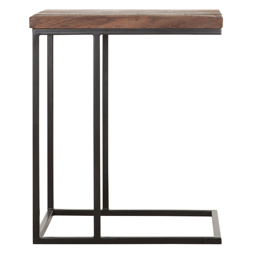  DTP Interiors-DTP Interiors Beam Round Stool in Mixed Wood-Brown 173 