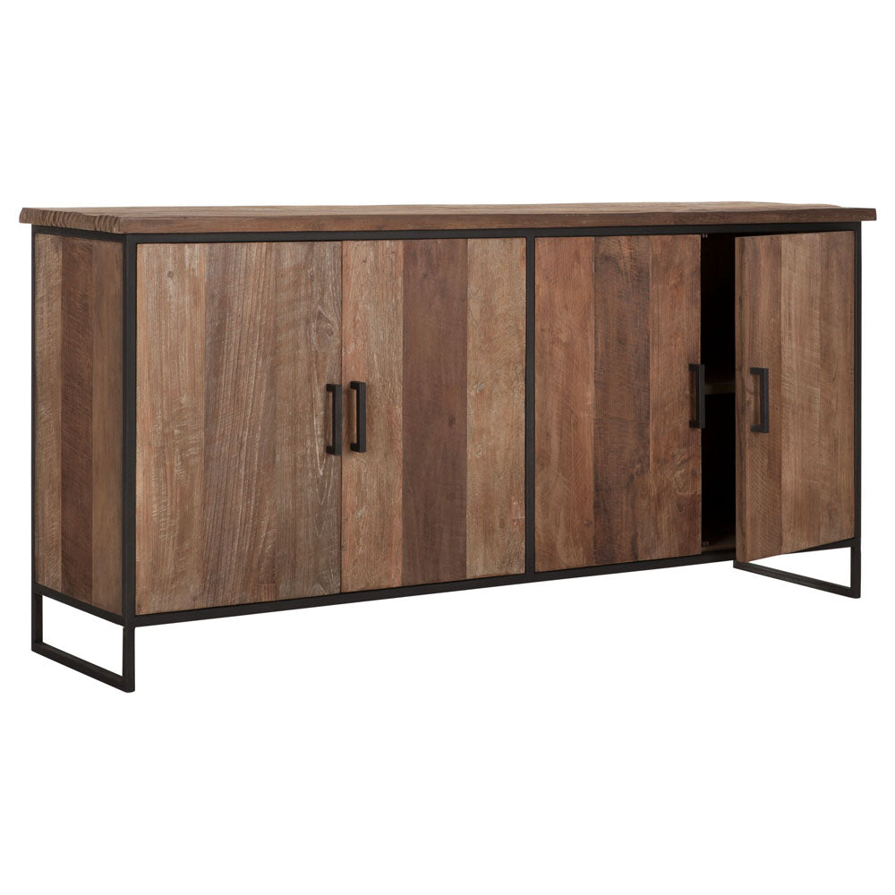  DTP Interiors-DTP Interiors Beam No.1 Timeless Dresser in Recycled Teakwood-Brown 277 