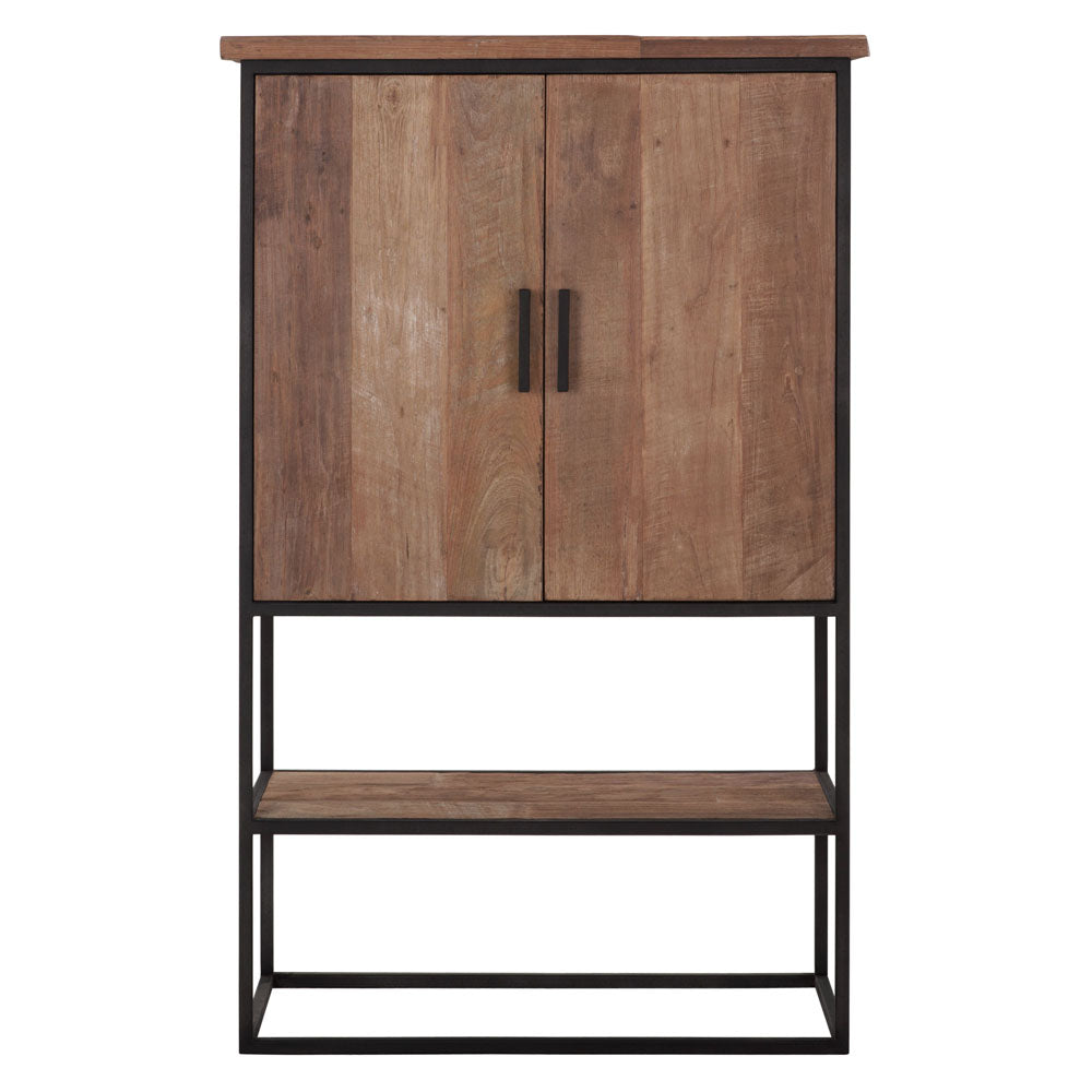  DTP Interiors-DTP Home Beam Cabinet in Recycled Teakwood Finish-Brown 981 