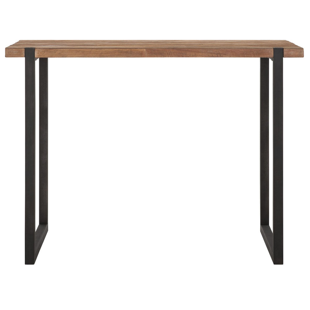 DTP Interiors Beam Counter Table in Recycled Teakwood