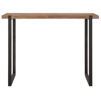 DTP Interiors Beam Counter Table in Recycled Teakwood