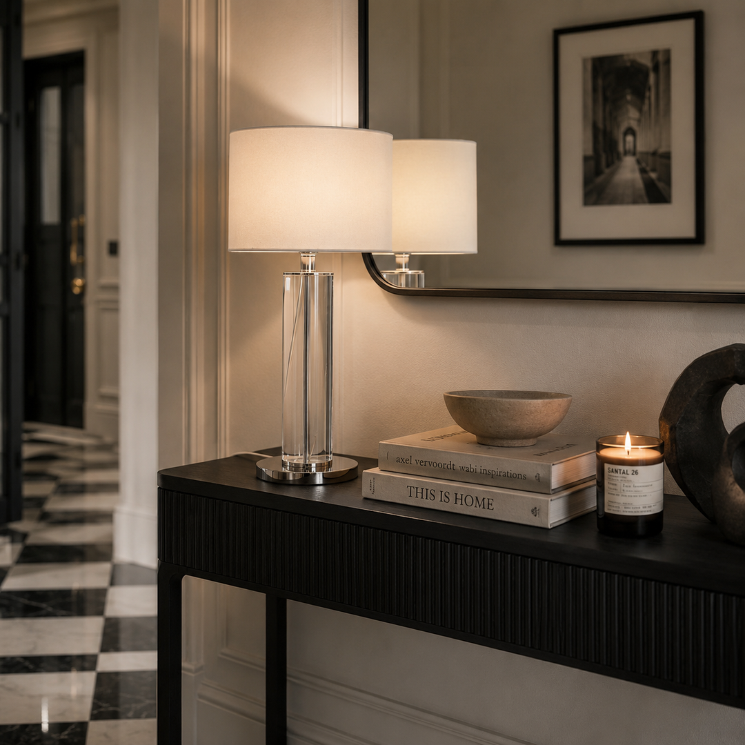 Lisle Table Lamp - Nickel