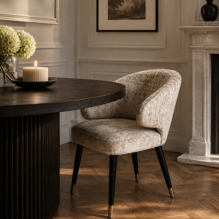 Arrone Dining Chair - Mushroom