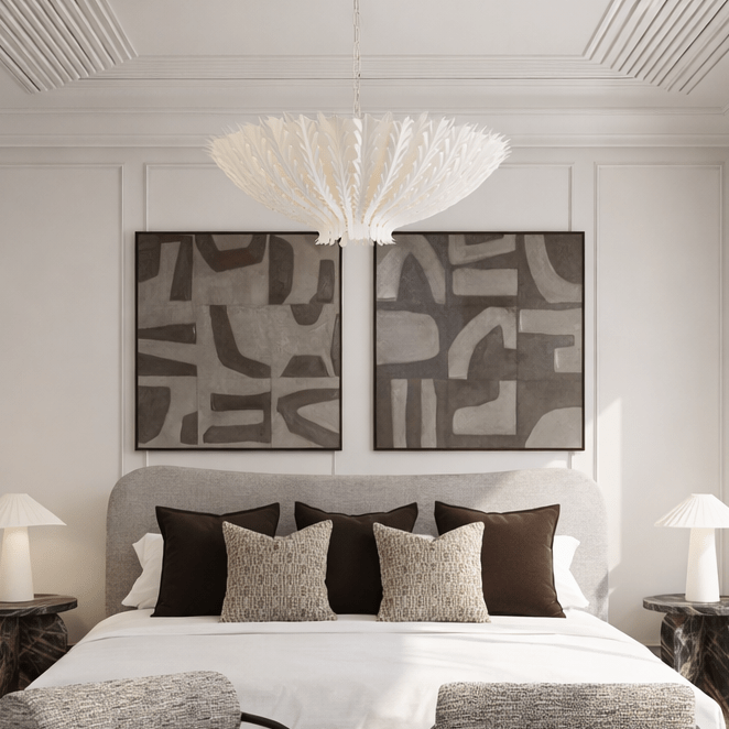 Zenith Wall Art - Sand (Left)