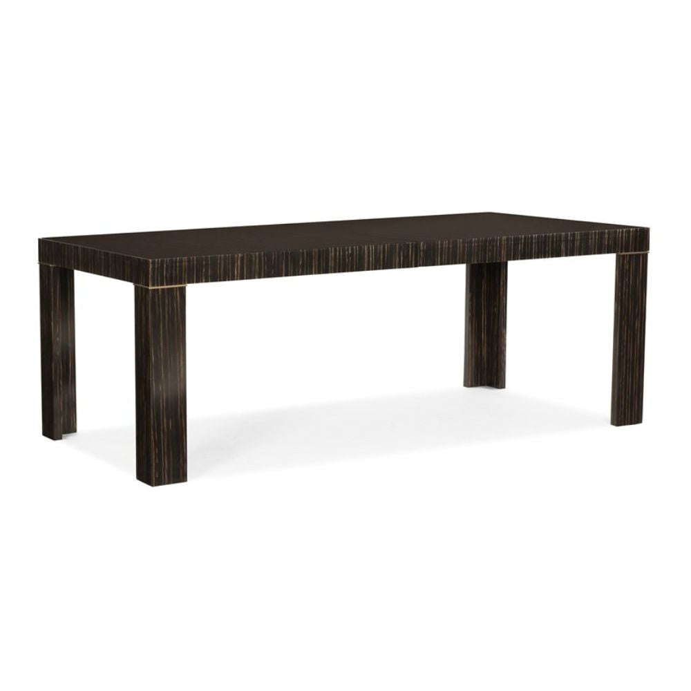  Caracole-Caracole Modern Edge Dining Table-Brown 293 