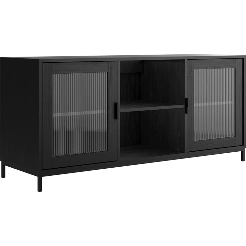 O&Co Zuric Media Unit in Matte Black