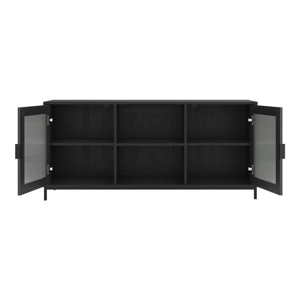 O&Co Zuric Media Unit in Matte Black