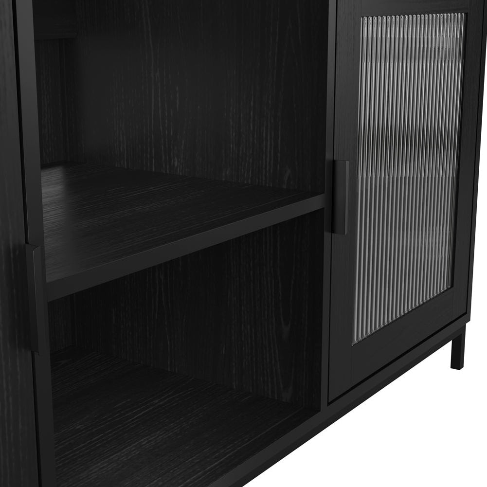 O&Co Zuric Media Unit in Matte Black