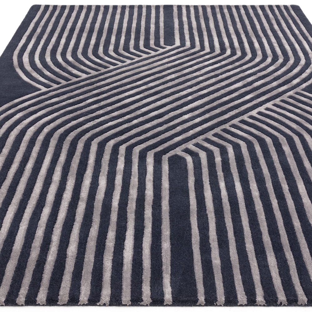 Matrix Rug - Solstice Navy Asiatic Carpets 2