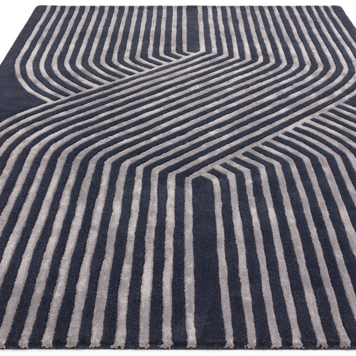 Matrix Rug - Solstice Navy Asiatic Carpets 2