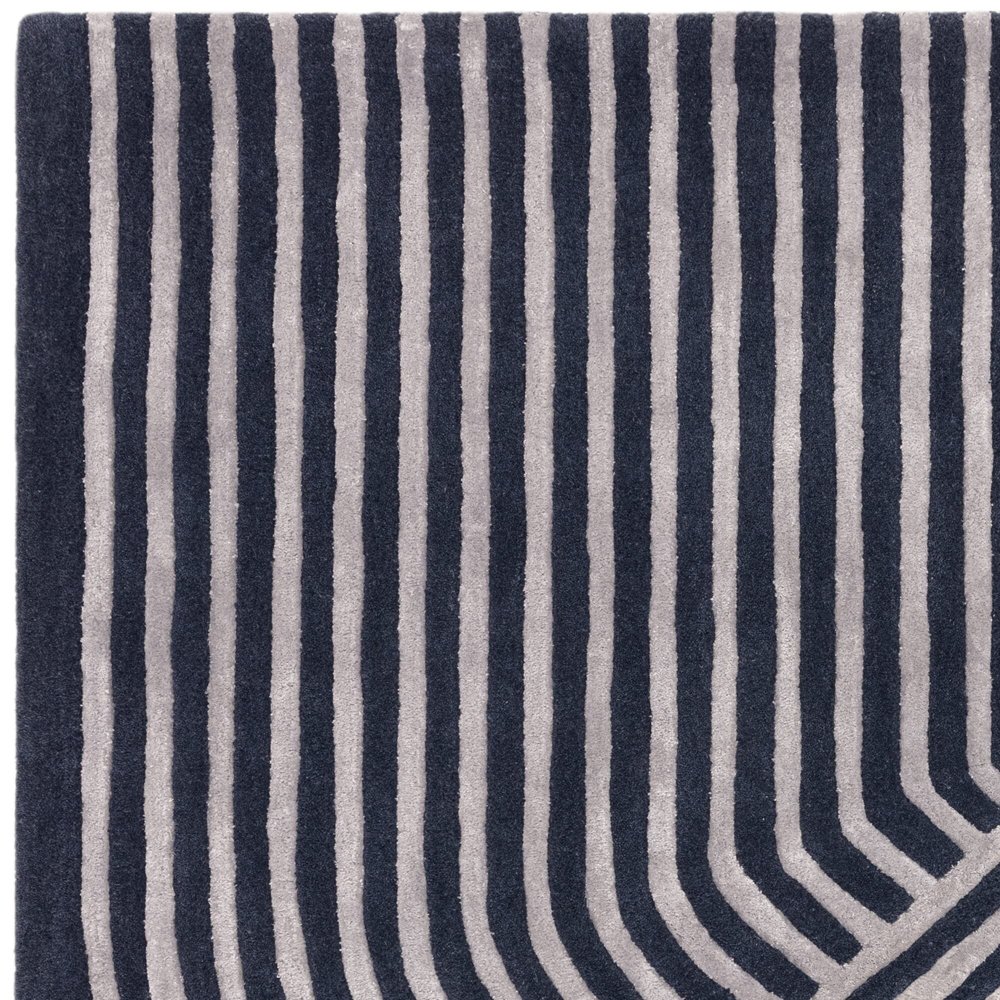 Matrix Rug - Solstice Navy Asiatic Carpets 3