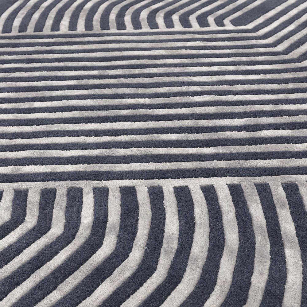 Matrix Rug - Solstice Navy Asiatic Carpets 4