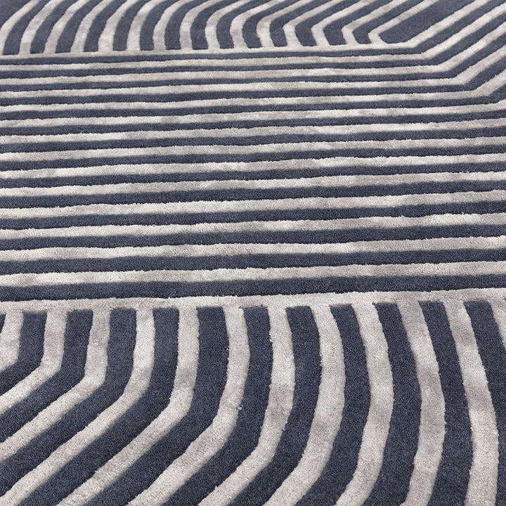 Matrix Rug - Solstice Navy Asiatic Carpets 4