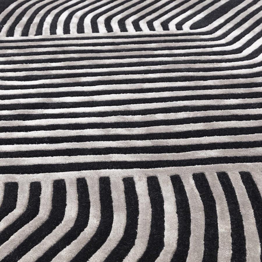 Matrix Rug - Solstice Gunmetal – Olivia's