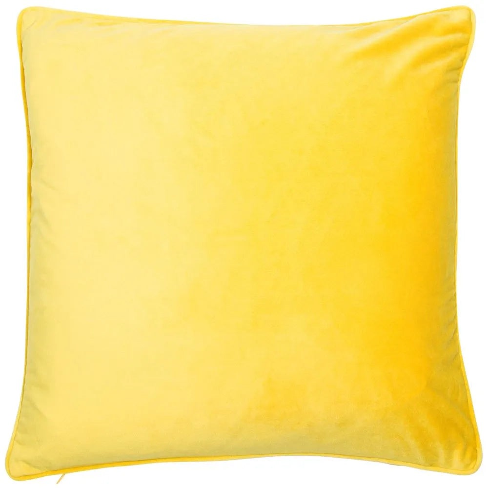 Malini Large Luxe Cushion in Mustard