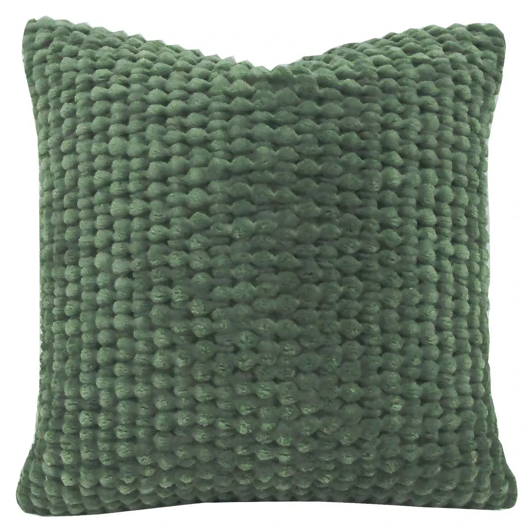 Tuffra Bobble Texture Cushion 50x50cm - Olive