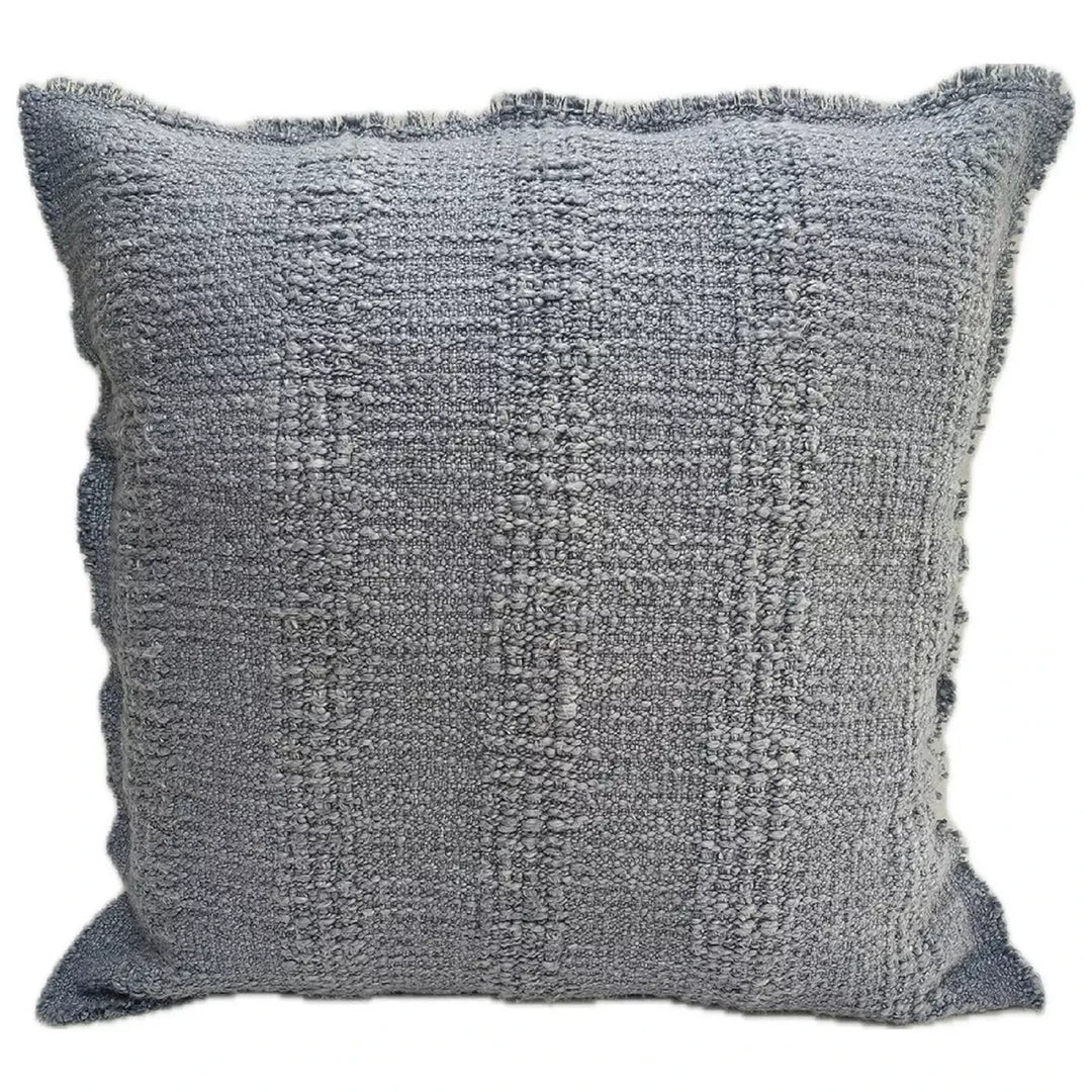 Arbor Self Stripe Cushion 50x50cm - Blue