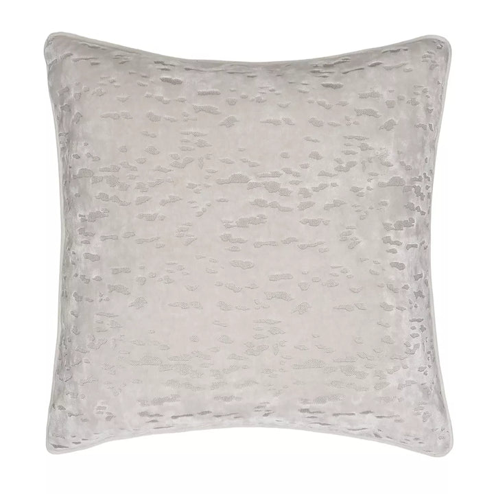 Drip Happens Cut Velvet Slash Cushion - Ivory