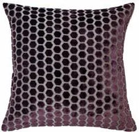 Malini Large Jorvik Cushion in Aubergine